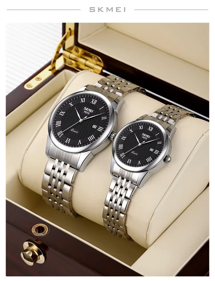 Skmei Couple Luminous Watch With Date
